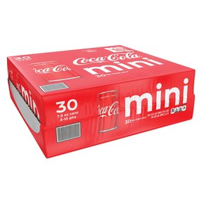 [해외직구]코카콜라 코크 미니 오리지널 222ml 30캔/ Coca-Cola Coke Mini Original Taste 7.5oz Can