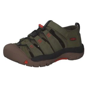 킨 Keen 키즈 샌달 샌들 뉴포트 H2 Olive Drab/Orange 8943270