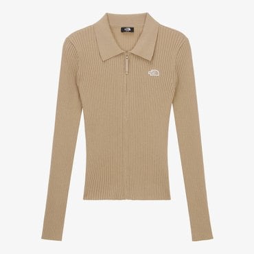 노스페이스 [노스페이스 공식] NJ5SR30B 여성 홀리데이 집업_LIGHT BEIGE