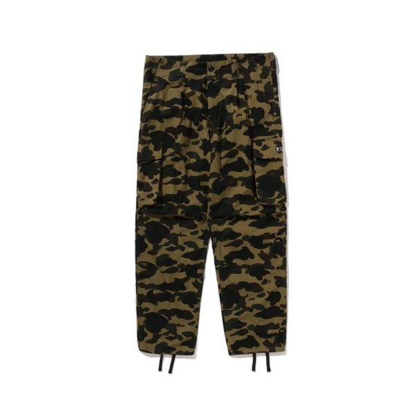 스트레이트 팬츠 001PTL801008MGRN GREEN DOM