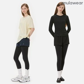 올데이 투인원 레깅스 팬츠 2 Color 종 택1