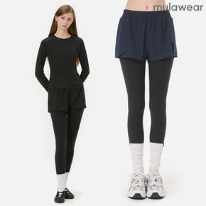 올데이 투인원 레깅스 팬츠 2 Color 종 택1
