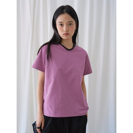 아더즈 Serene Crew Tee (Lilac Pink)