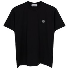 24SS 블랙 로고 티셔츠 801524113 A0029