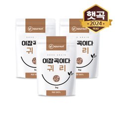 [이잡곡이다] 국산 강진 쌀귀리 1kg x 3봉