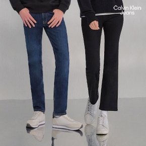 [CK JEANS] 23SS 캘빈클라인 바디 핏 데님 팬츠 남녀 택1