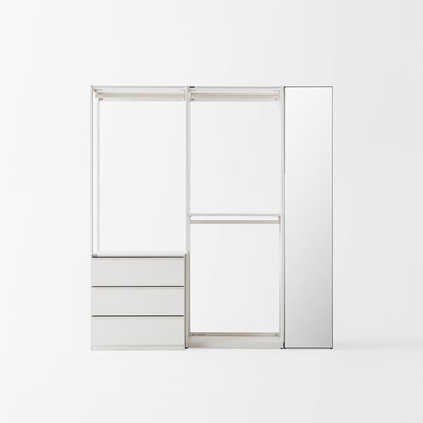 뉴로브 드레스룸 세트 196cm (컬러 택1)