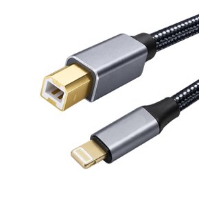8핀 USB B타입 MIDI 전자 피아노 드럼 프린터 OTG 케이블 1.5m