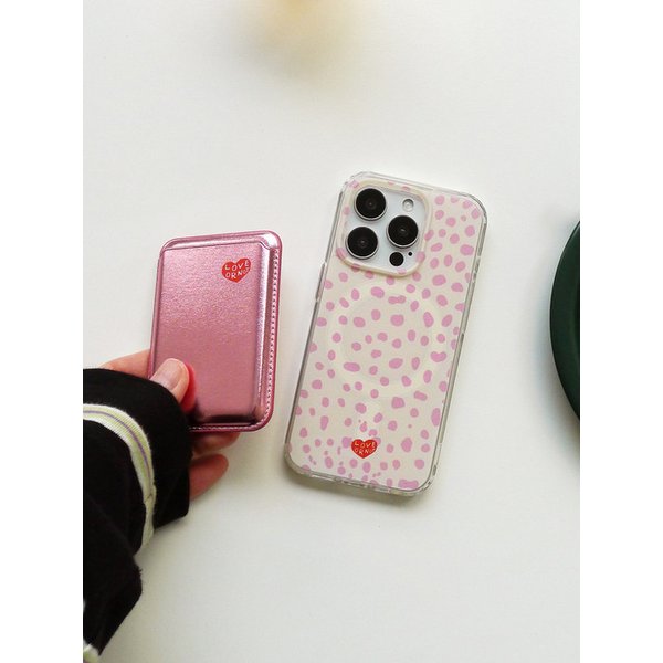 [맥세이프 카드지갑]Shine Pink Magsafe Cardcase