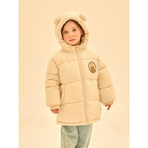 몽글몽글 귀달이 후드마이크로젤 점퍼