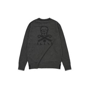 M T-LINE LS KNIT CREW 그레이 EVR LS1XB72M GY