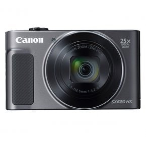 Canon 컴팩트 디지털 카메라 PowerShot SX620 HS 블랙 광학 25배 줌 PSSX620HSBK