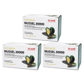 하이웰 프리미엄 홍합 30000 120소프트캡슐 3개