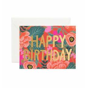 [Rifle Paper Co.] Poppy Birthday Card