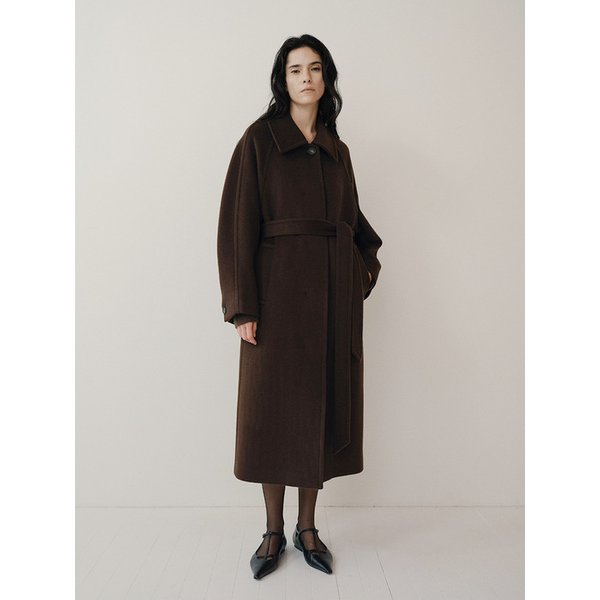 TTW CASHMERE SINGLE BUTTON COAT_3COLORS