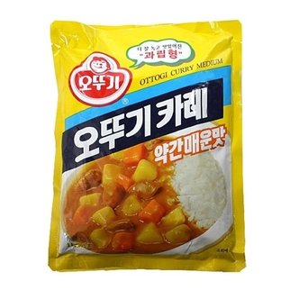  오뚜기카레(약간매운맛)1kg (W554760)