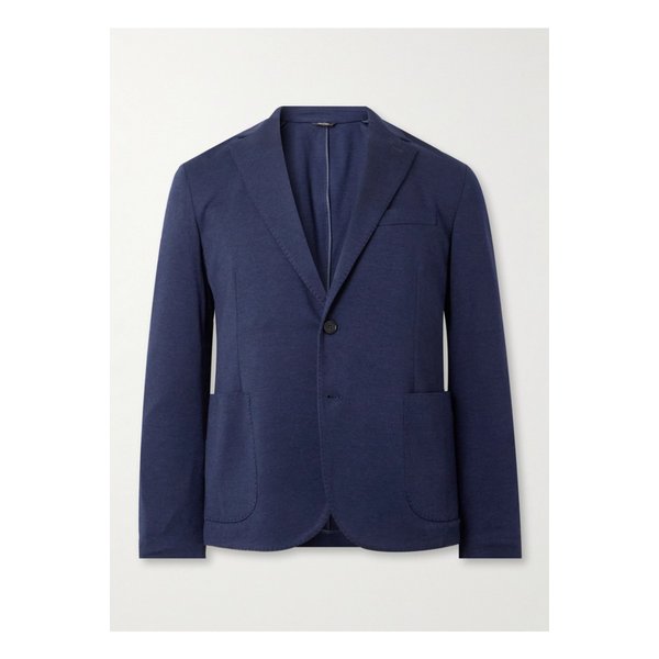 캐시미어 실크 혼방 블레이저 블루 1647597355398651