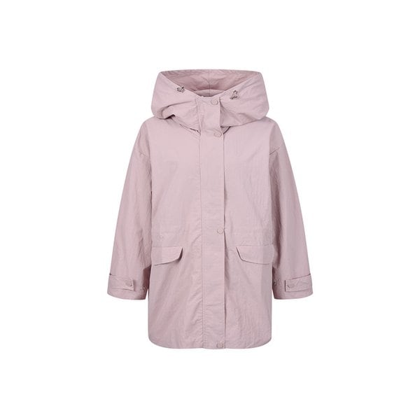 허리 스트링 후드 야상 점퍼_DW5SM481