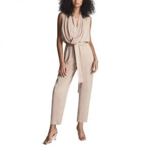 4686590 Reiss Kali Drape Jumpsuit