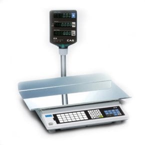 카스전자저울 AP-30EX 가격표시 정육점 총액 단가 판매용 디지털 30kg