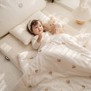 포몽드 자수 듀라론 양모 리버시블 사계절 어린이집 낮잠이불 4종...