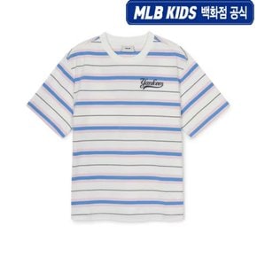 (백화점 공식 ) ) 25SS  바시티 스트라이프 티셔츠  7ATSV0753-50IVS