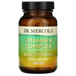 미국직구 Dr. Mercola 닥터머콜라 비타민B 컴플랙스 벤포티아민 60캡슐