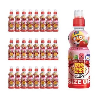 팔도 제로 빅 뽀로로음료 딸기 350ml X24개