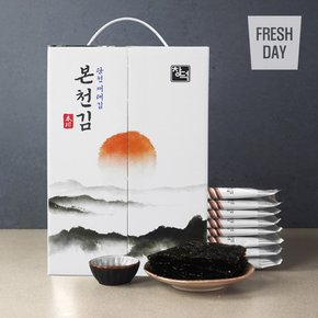 [본천김] 원초듬뿍 고급 광천 재래김 전장김 선물세트 2박스*10봉