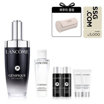 랑콤 [5천원상품권] 제니피끄 얼티미트 세럼 115ml 세트 (+스킨케어 5종, 파우치)