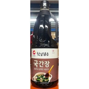 대상 국간장 자연숙성 1.7L 한식 가정 식당 업소 (WBA2EE8)