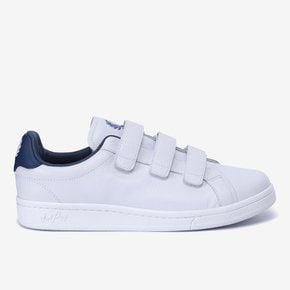 [B721 Hook And Loop] FRED PERRY 남성 가죽 밸크로 스니커즈 SFPM2417326-U63