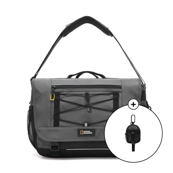 [여주점] N255ACR020 브레이브 메신저백 GREY