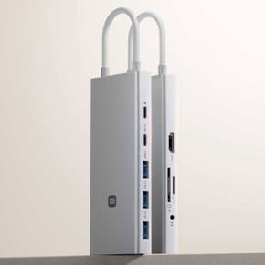 Type-C 10in1 확장 도크 휴대용 USB허브 어댑터