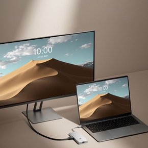 Type-C 10in1 확장 도크 휴대용 USB허브 어댑터