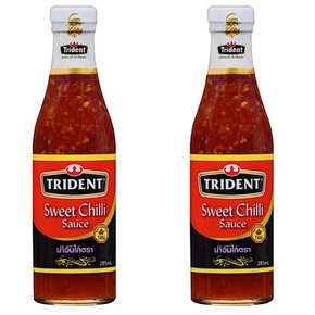 트리덴트 스위트 칠리 소스 Trident Sweet Chilli Sauce 285ml 2개