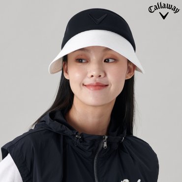 캘러웨이 여성 쉐브론 로고 바이저(CWAC24X208)