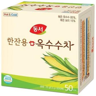 셀러허브 동서 한잔용 옥수수차 1.5g x 50T (S46121617)