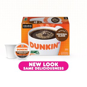 Dunkin  오리지널  블렌드  K컵  Pods  22카운트  포장은  다를  수  있음