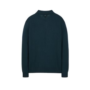 [25FW] 다크터콰이즈블루《Mild Cashmere 10》 카라 스웨터 ARSW5D302T3