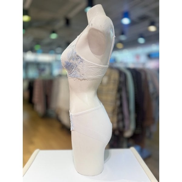 [파주점] 소프트와이어 자가드 레이스 몰드 브라 햄팬티세트 BR0801A,BP0801P