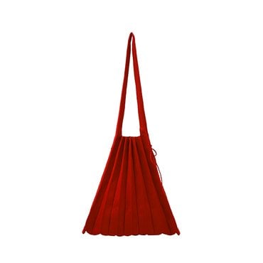조셉앤스테이시 Lucky Pleats Knit M Crimson Red (0JSM1SH40603F)