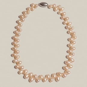 [BEST] PETAL PEARL CHOKER  PEACH (2302280400043)