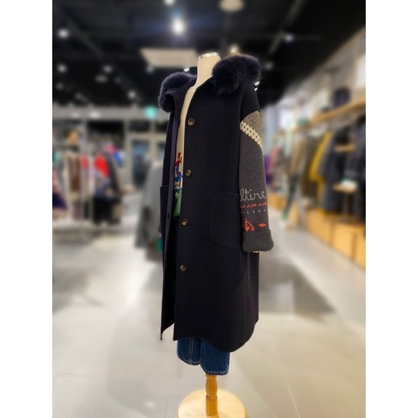 [여주점] 쿠스 퍼트리밍 후드 코트 (BACTA9561)