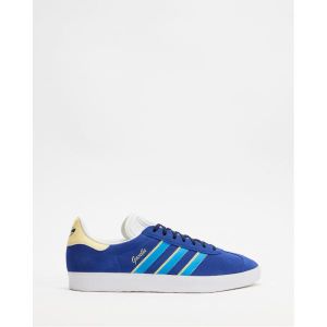 이스퀘어 5434324 adidas Gazelle - Womens Team Royal Blue, Bright Blue  Almost Yellow