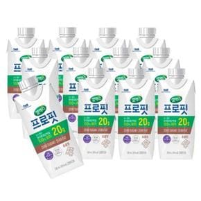 셀렉스 프로핏 웨이프로틴 초콜릿 드링크 330ml x 12입