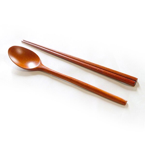 옻칠 직선 수저세트