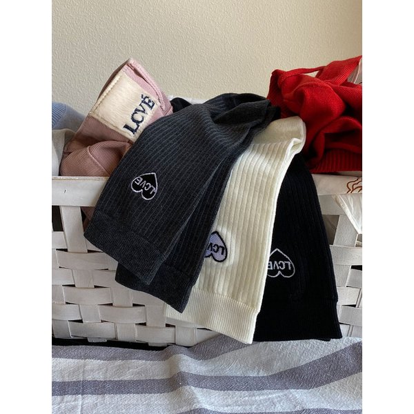 HEART POINT COTTON SOCKS