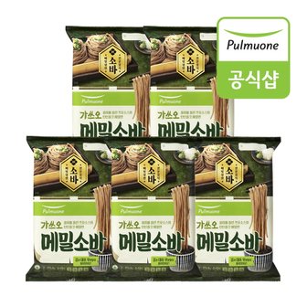 풀무원 가쓰오메밀소바 576.8g (2인분)X5봉