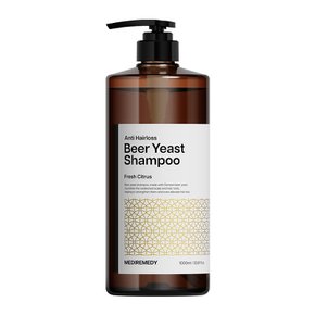 맥주효모 탈모샴푸 1000ml 프레스 시트러스향
